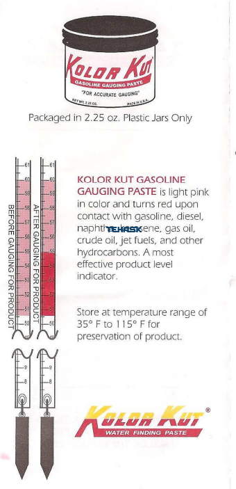 Бензочувствительная паста Kolor Kut