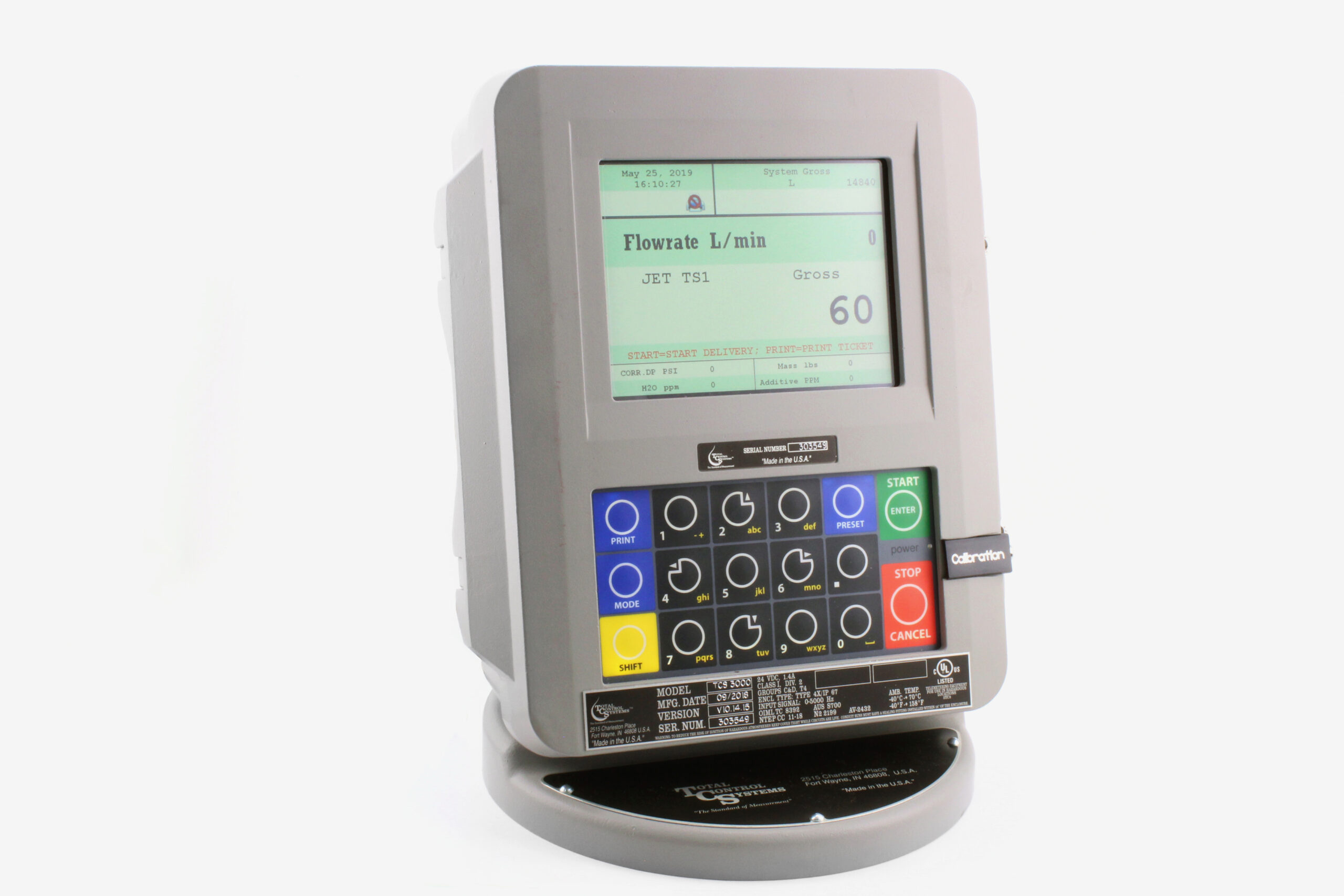 Контроллер расхода жидкости TCS3000