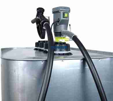 Бочковой комплект для перекачки дизеля 12 В. Flexbimec 6766 (Италия)